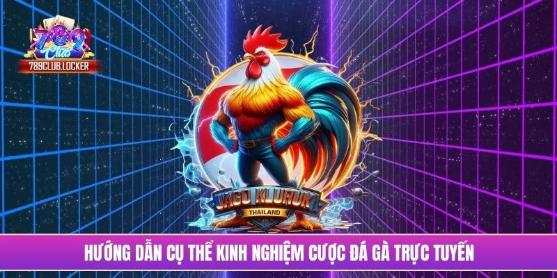 Hướng dẫn cụ thể kinh nghiệm cược đá gà trực tuyến